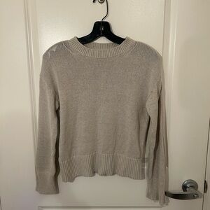 Crewneck beige sweater